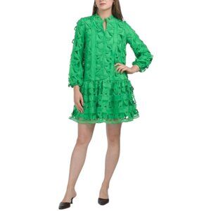 CIEBON Nymeria Hummingbird Crochet Mini Dress